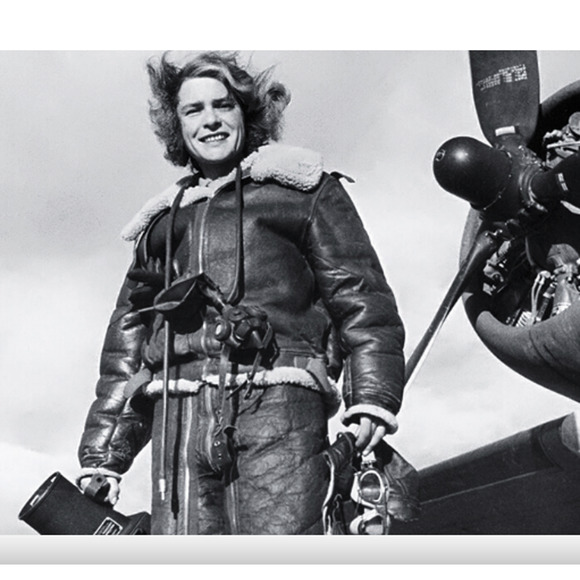 #001 - Rare 1940 Vintage-Inspired WW2 Flight Jacket | Size 8 - Picture 12 of 13